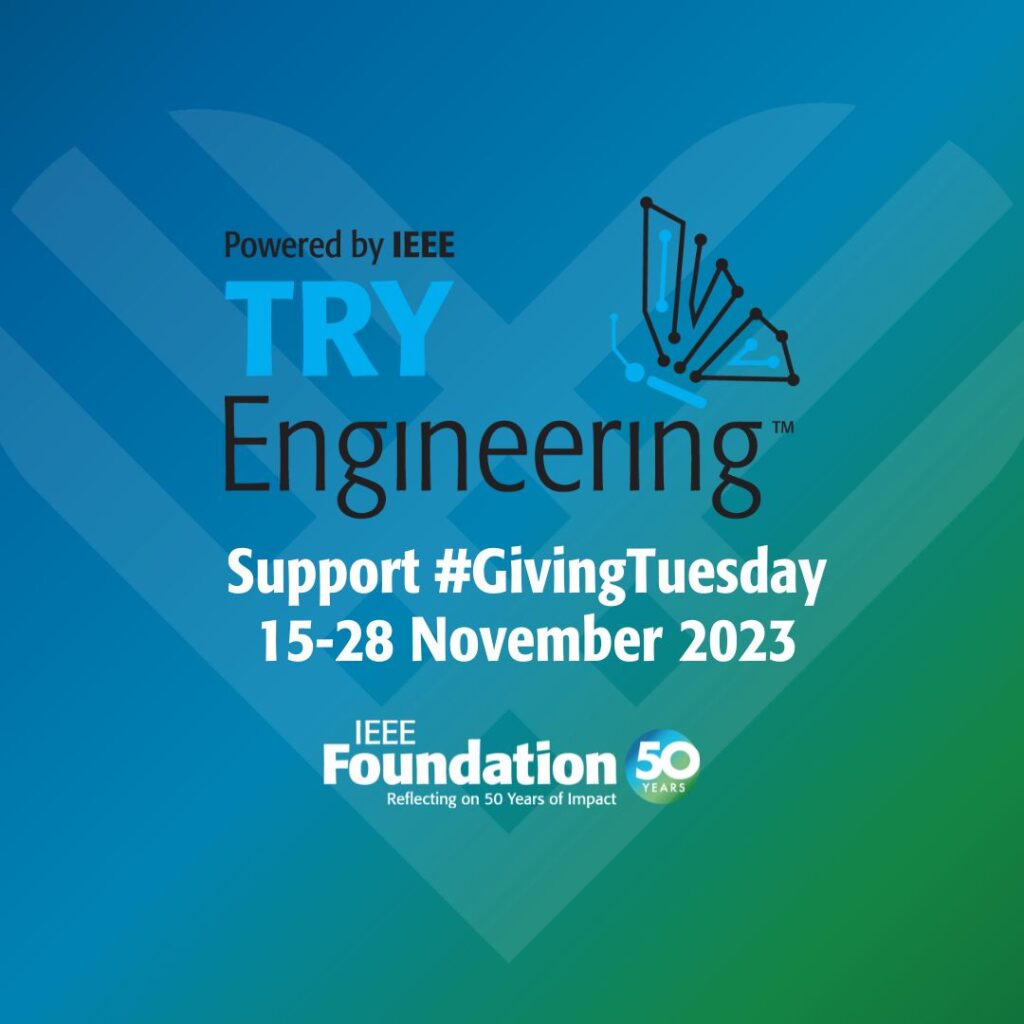 Support TryEngineering this Giving Tuesday!