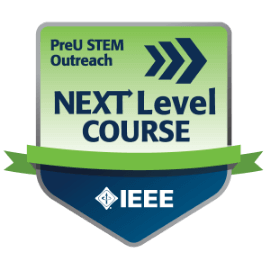 PreU STEM Outreach: Next Level badge