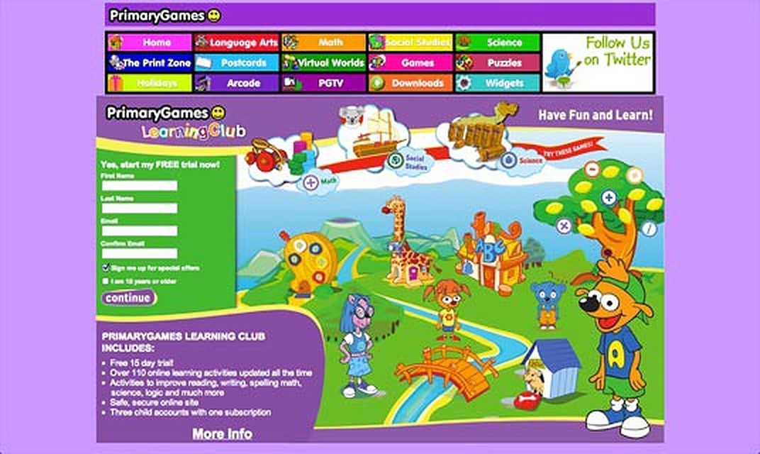 Reading Games - PrimaryGames - Play Free Kids Games Online